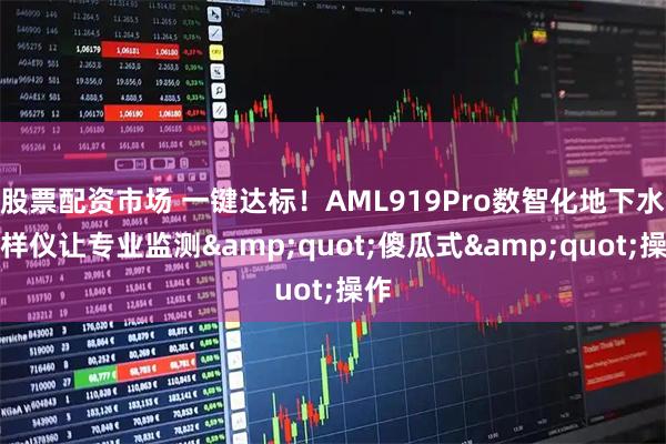 股票配资市场 一键达标！AML919Pro数智化地下水采样仪让专业监测&quot;傻瓜式&quot;操作