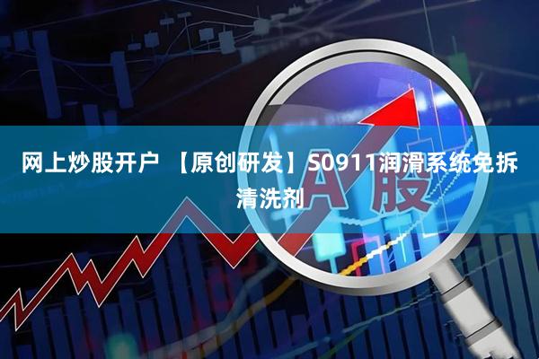 网上炒股开户 【原创研发】S0911润滑系统免拆清洗剂